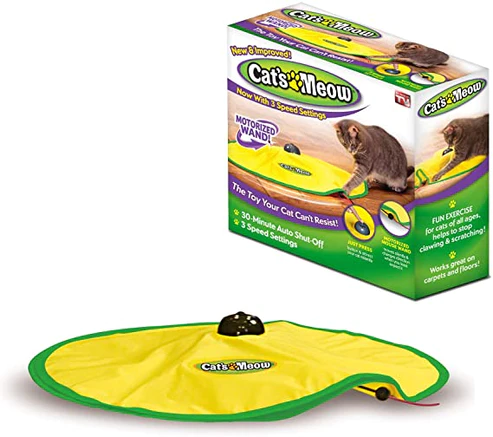 Cats Meow Deluxe Interactive Cat Toy