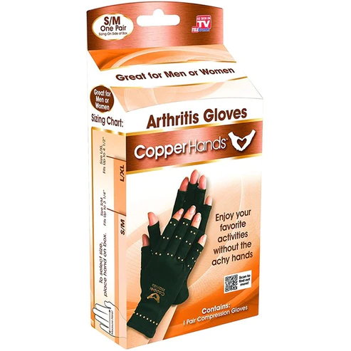 Copper Hands Compression Gloves